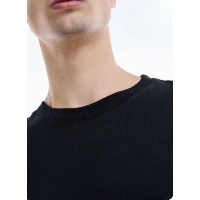 Summer Round Neck Fashionable Casual Pure Cotton Solid Color T-shirts Short Sleeved Men's T-shirts