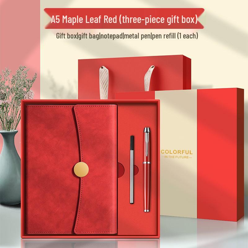 A5 Notizbuch Geschenkset mit individuellem Logo für Firmenevents und Souvenirs