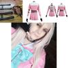 Danganronpa Iruma Miu Halloween Kostüm Anzug Stilvolles Komplettset Für Unisex-Tragen