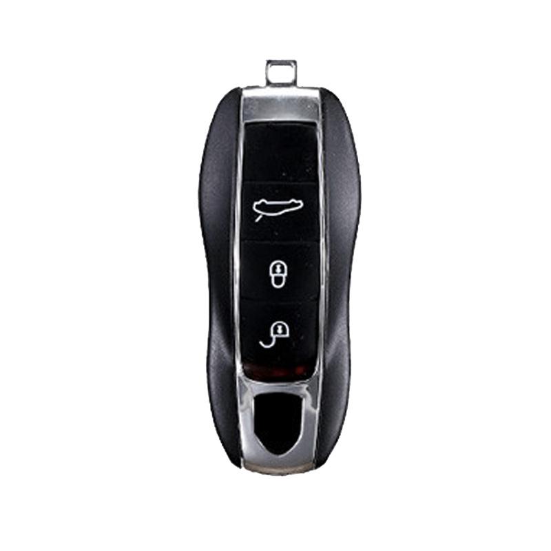 Racing Style Car Remote Key Cover Case Protection Shell For Porsche Macan Cayenne Panamera 718 Boxster Cayman Spyder Accessories
