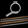 4pcs Ring Size Adjuster Invisible Jewelry Sizer Shrink Wrap Anti-fall Protection Ring Guard Ring Size Adjuster for Loose Rings