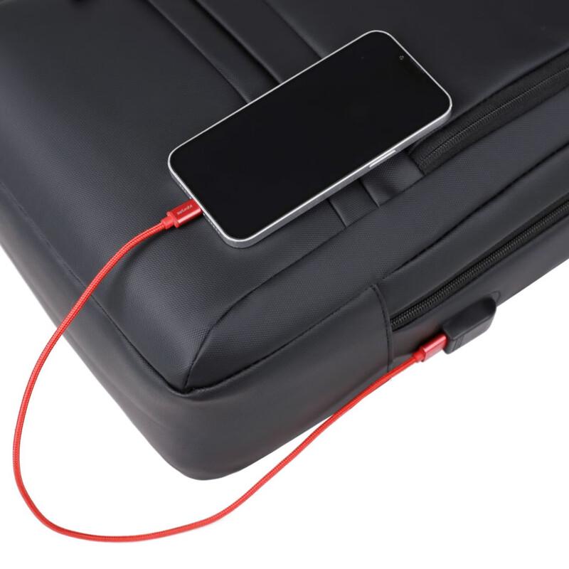 Li Shen Men's Expandable Water-Repellent Business Laptop Backpack