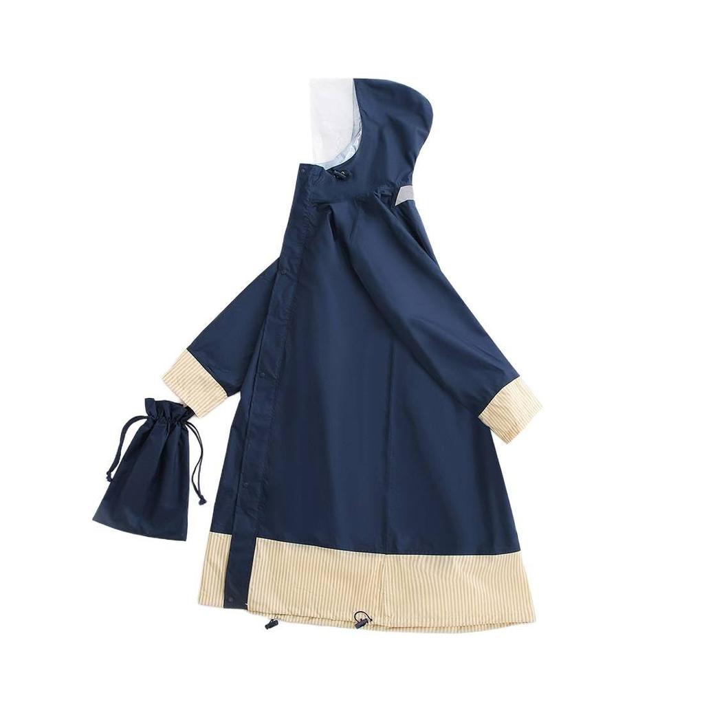 Jecca Long Perfect for and Includes Storage Backpack and Rain Poncho Women's Raincoat, Cycling, Motorcycles, Commuting, School, Bag, Compatible,