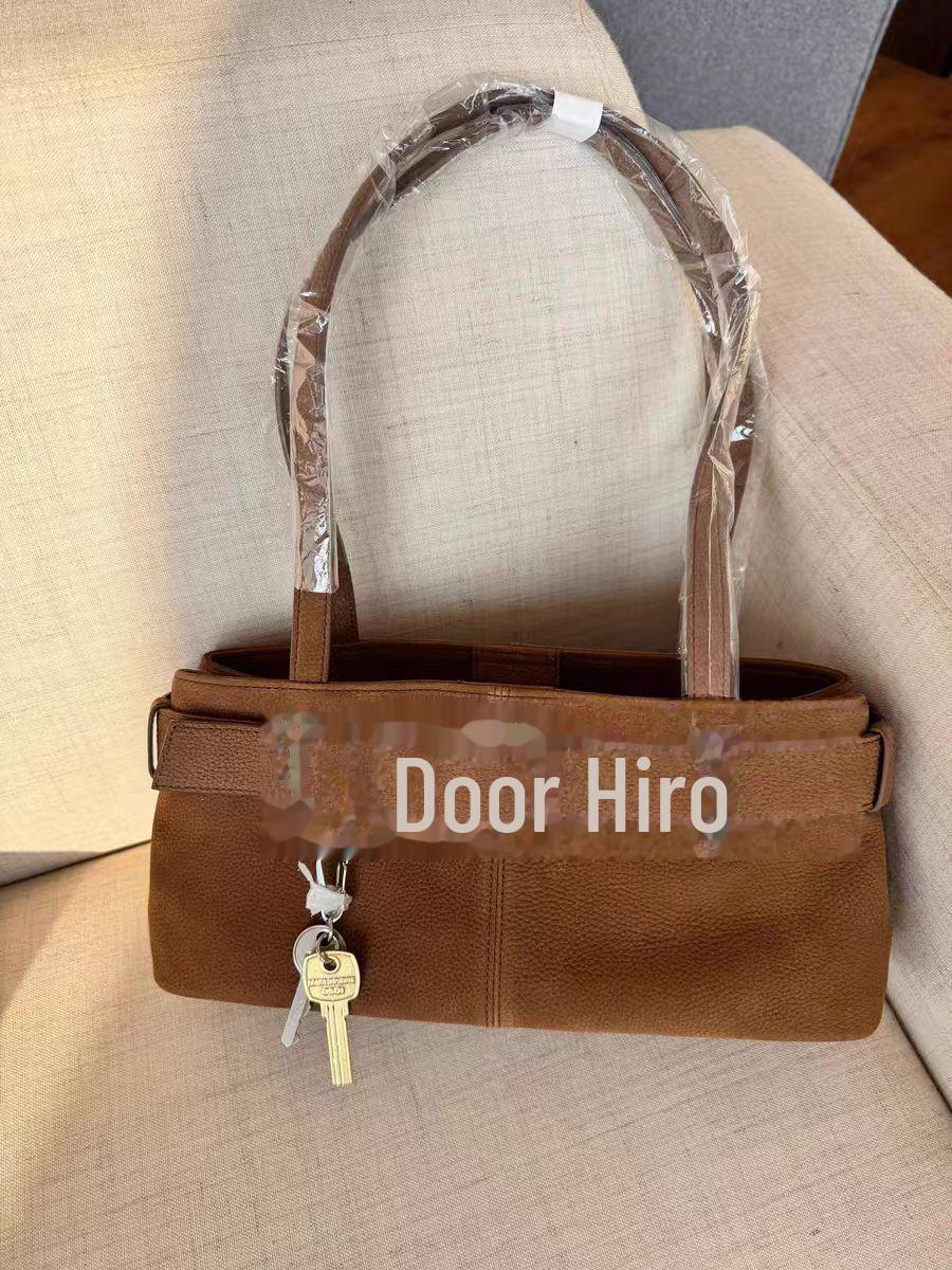 

Багетная сумка Osoi Key: Высококачественная корейская ретро-сумка через плечо и подмышку 30*8.5*14