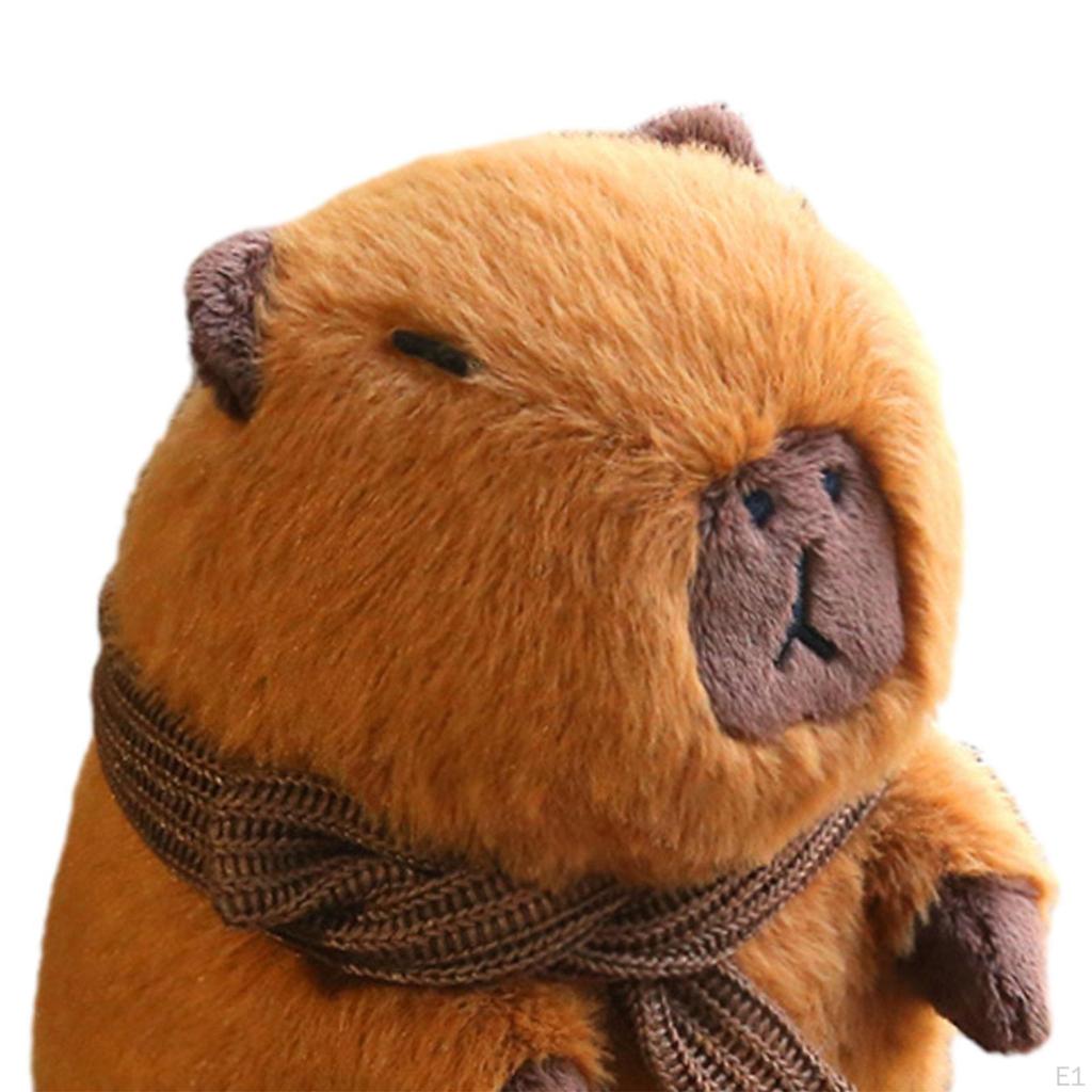 Capybara Doll Stuffed Animal Snuggling Home Decor, Collectible Toy for