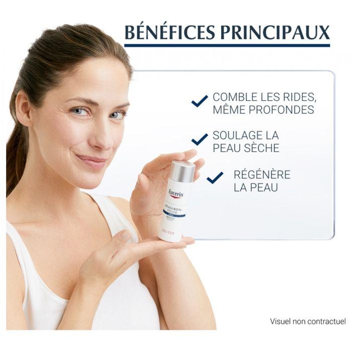 Soin De Nuit - Eucerin - Hyaluron-Filler - 50ml - Anti-rides - Peaux Très Sèches