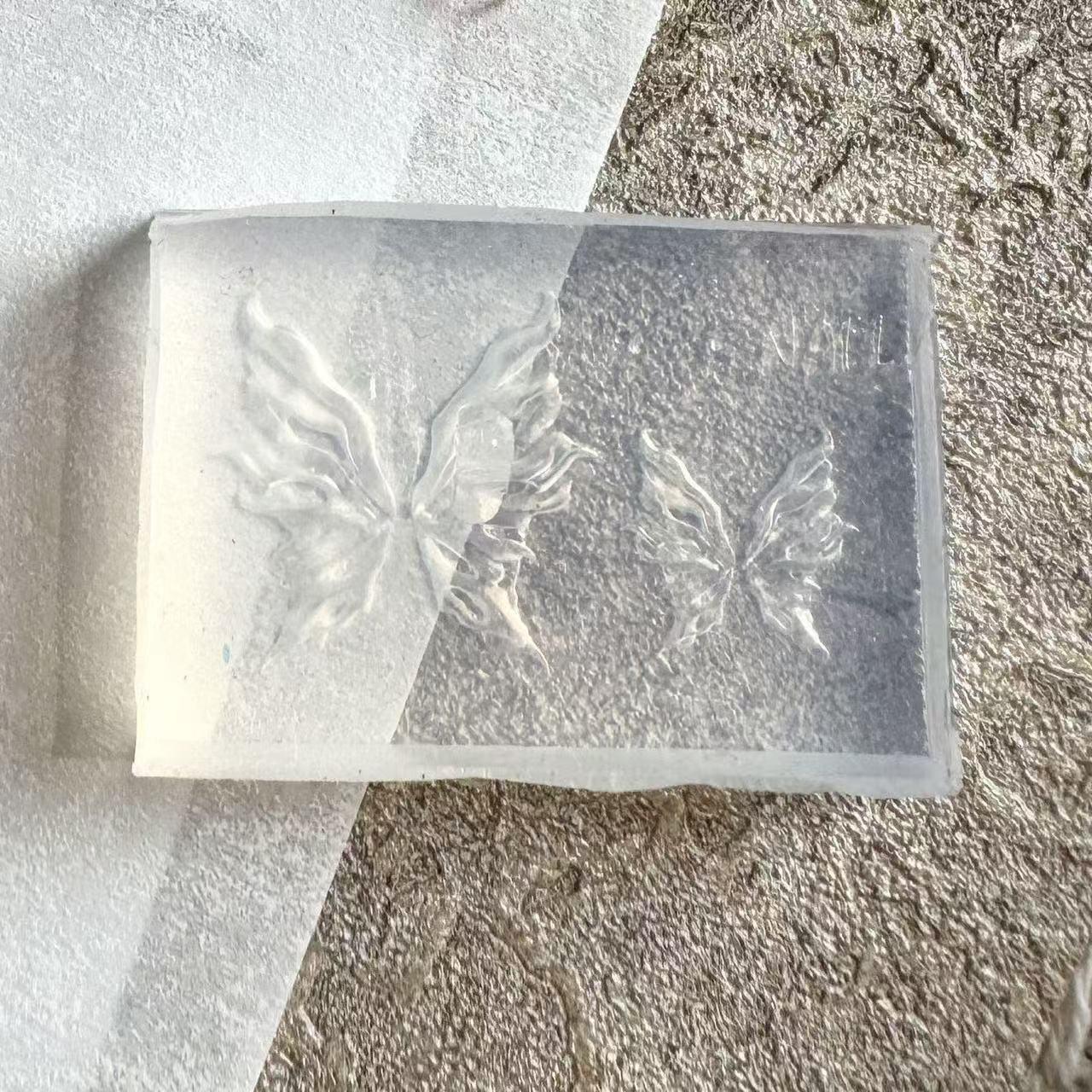 3D Embossed Butterfly Silicone Mold for DIY Crafts
