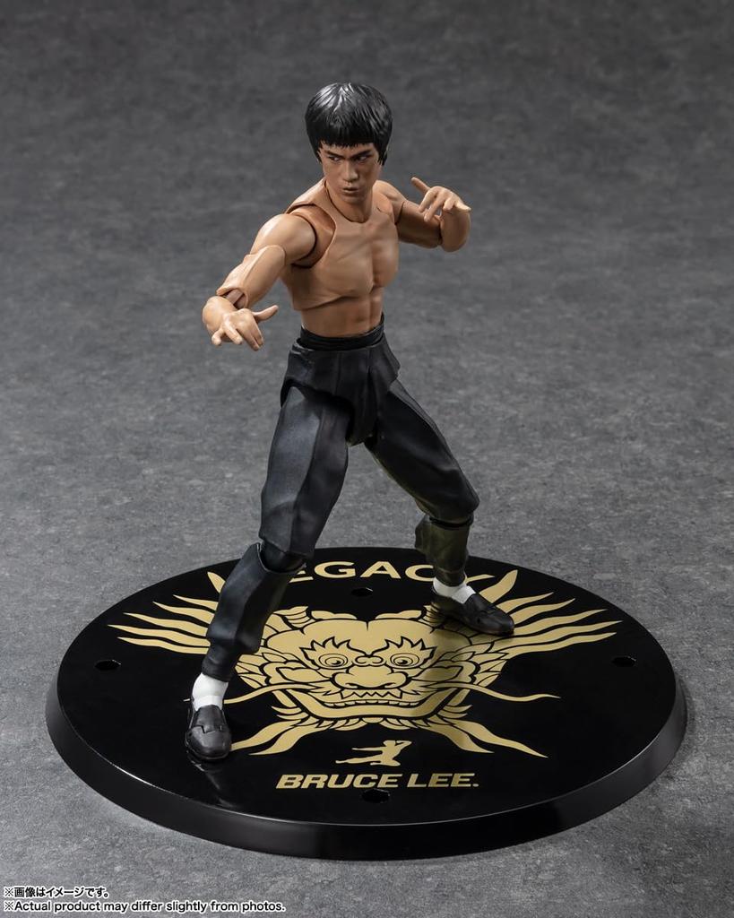 TAMASHII NATIONS Bruce Lee 50th Approximately 130mm PVC ABS Painted Movable Figure S.H.Figuarts -LEGACY Ver.- &