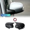 Carbon Fiber Style Black Rearview Side Mirror Cover Cap Fit For Volkswagen VW Beetle 2002-2010 Accessories