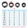 3-16mm Drill Bit Limit Ring Small Wrench Round Woodworking Screw Clamp Positioning Adjustment Tool Accessory Set
