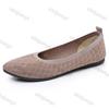 Fashion 2025 Summer New Women's Fly Weave Shoes Pointed Breathable Casual Shoes Lightweight Fashion Comfortable Slip On Women's Flats