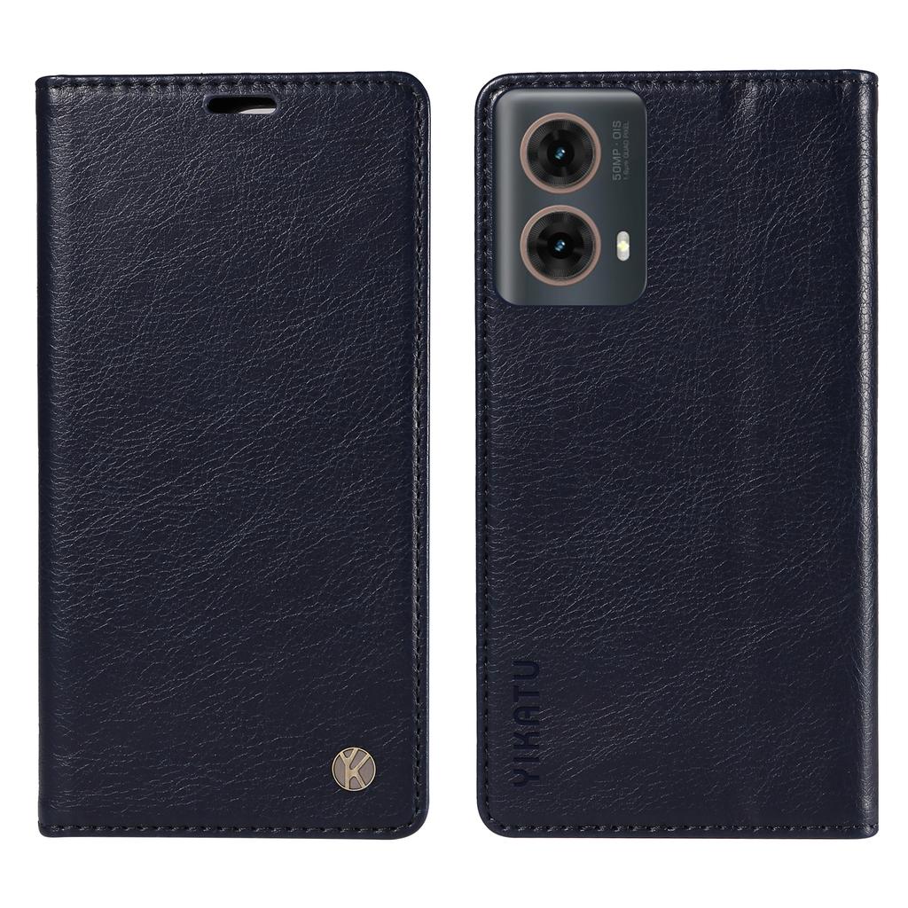 For Motorola Moto G85 5G/S50 Neo 5G Wallet Case Litchi Texture Leather Phone Cover