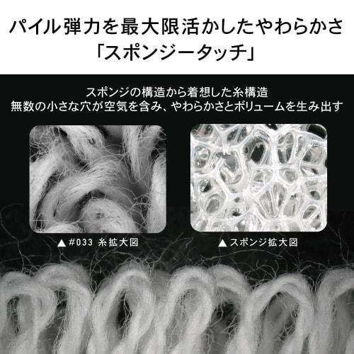 [.co.jp Exclusive] Towel Laboratory Sponge Touch #033 Face Towels, Gray, Set of 5, Soft, Medium-Weight, High-Volumn Absorbency, Durable, 100% Cotton,