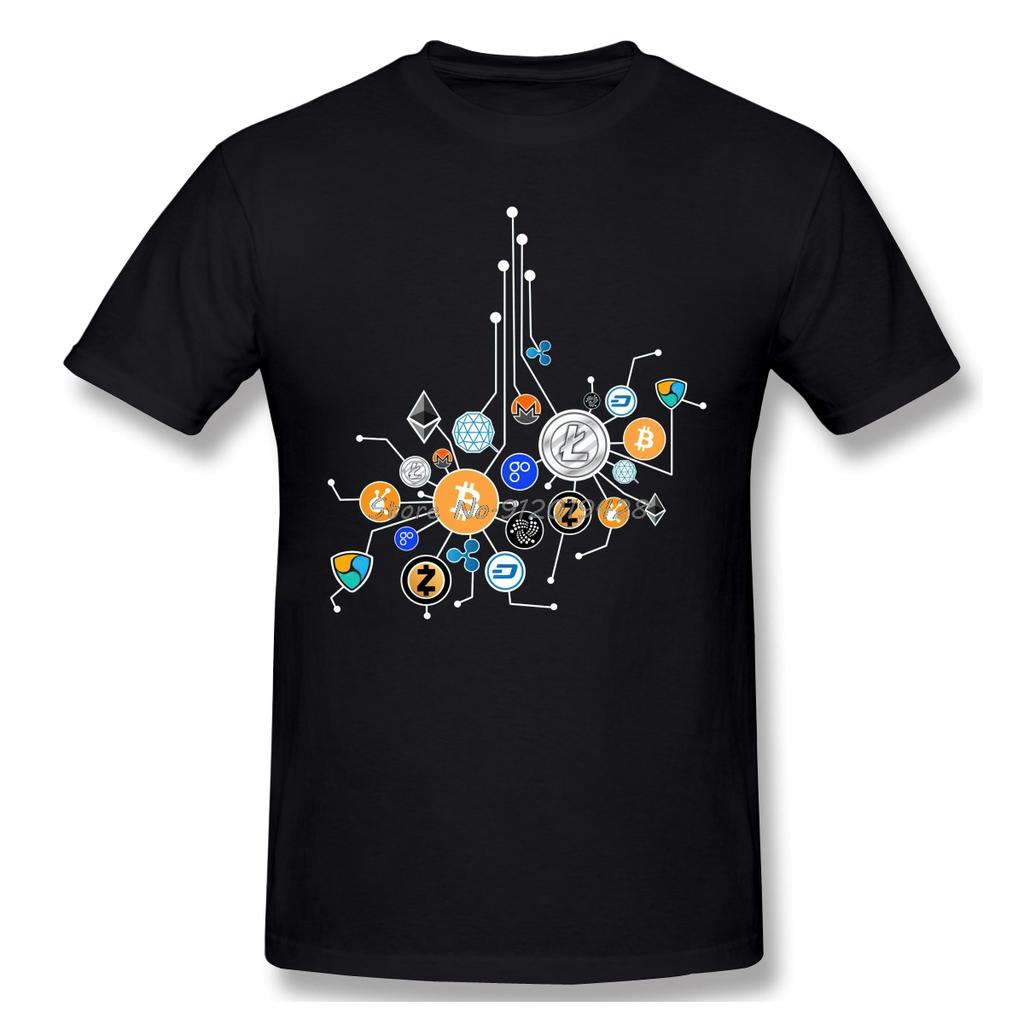 Fashion Graphic TShirt Cryptocurrency Network T Shirt Crypto Tshirt Gift Funny Unisexs Clothing Oversized Unisex Tops