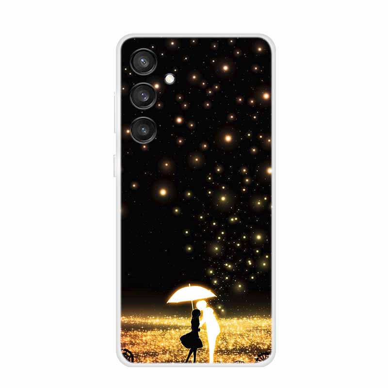 

For Samsung Galaxy S25 / S26 S25 Ultra / S25 Plus Clear Phone Case Luxury Fashion Cover Soft Silicone Transparent Protector Para -Samsung S26 Ultra