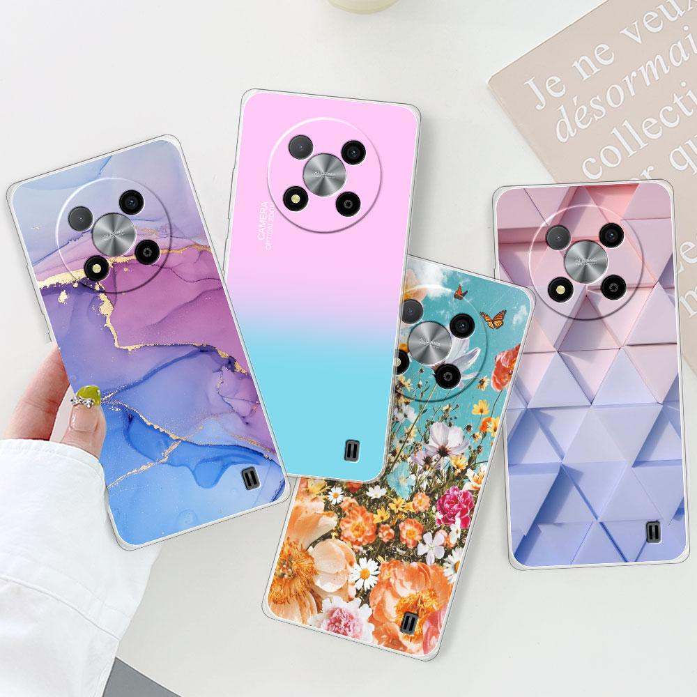 Pour ZTE Blade A73 Coque Pour ZTE Blade A73 5G Housse Mode Transparente Protection Silicone Souple Étui Téléphone Pour ZTE Blade A73 Coque Fundas