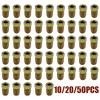 10/20/50X 10mmx1mm Male Short Car Brake Pipe Screw Nuts Bolts for 3/16" Inch Metric Braking Tube Brake Line Fittings Connectors