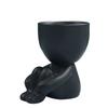 Mini-Family Flowerpot 1/5pcs Human Being Shape Ceramic Mini Desktop Pot for Succulents