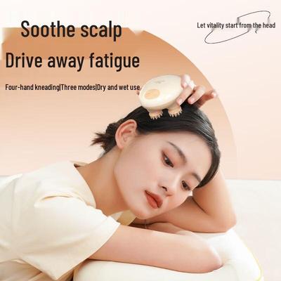Rechargeable Head and Scalp Massager CN Plug (adapter Included)