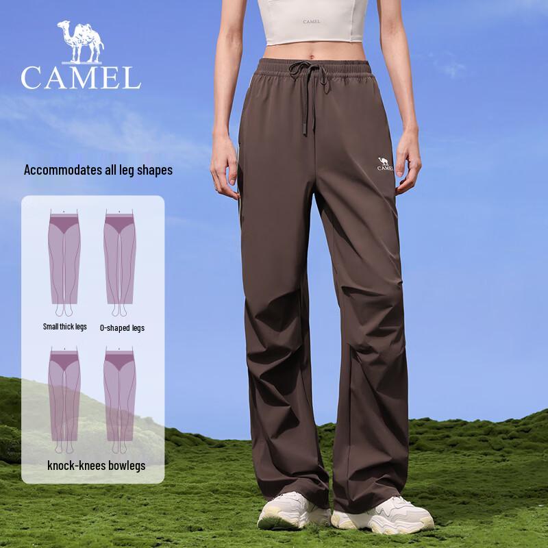 Camel Women's Outdoor Hiking Parachute Pants