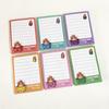 In-Stock Fun Expression Sticky Note Pads: Tearable, Self-Adhesive, Lined, Colorful Memo Paper for Office