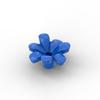 200pcs Building Block Third-party Parts Compatible With 32606 Plant Flower with Bar and Small Pin Hole