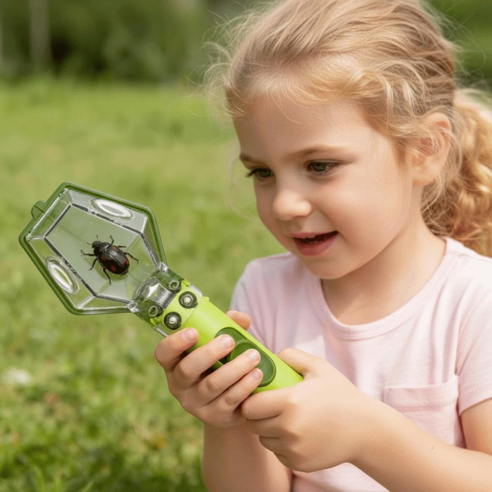 Push Type Handheld Insect Trap Multifunctional Bug Catcher Indoor Outdoor Use