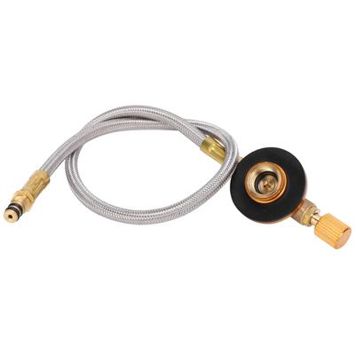 Copper Furnace End Accessory Valve with Tube Outdoor Flat Gas Tank Control Switch