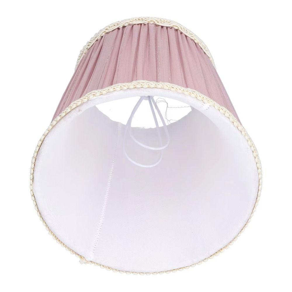 E14 Bulb Cloth Lamp Shade Clip on/Meson Type Chandelier Lampshade Modern Table Lamp Cover  Home
