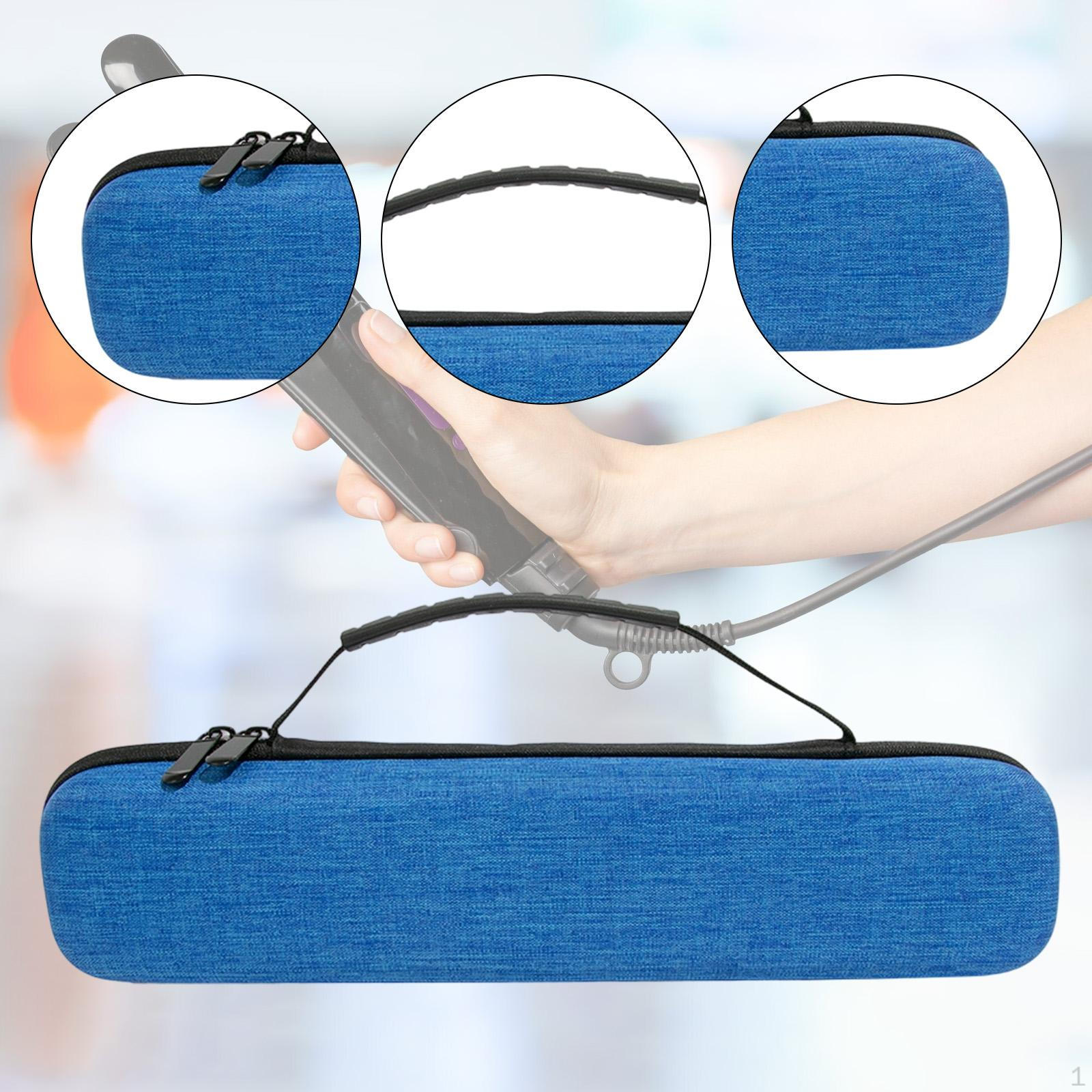 

Iron Bag, Rigid EVA Case for Storing Hair Straighteners. синій