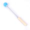 Spring Massage Hammer with Wood Handle - Back & Meridian Tapping Stick for Elders