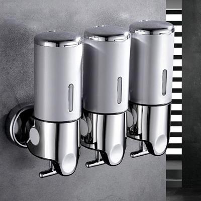 Shower Soap Dispenser Wall Mount Shower Soap Shampoo Conditioner Champagne