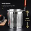 Stainless Steel Large Slotted Spoon for Mala Tang, Noodle Scooping, Boiling Soup, Straining & Hot Pot Vegetable Basket