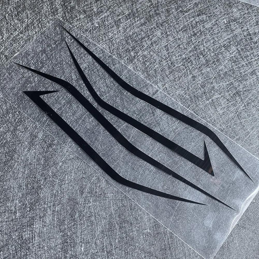 Motorcycle Fairing Sticker Decoration Reflective Cool Front Pull Headlight Decals for Kawasaki Ninja NINJA400 H2 H2SX