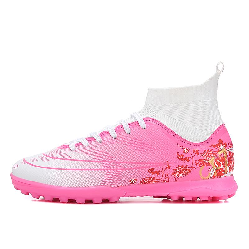 Men Soccer Shoes Studded Society Indoor Football Man Field Boots Fast Professional Non-Slip Kids Football Shoes