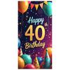 Birthday Backdrop Balloon Party Backdrop Birthday Banner Celebration Decoration For Indoor Decoration Milestone Event Adult