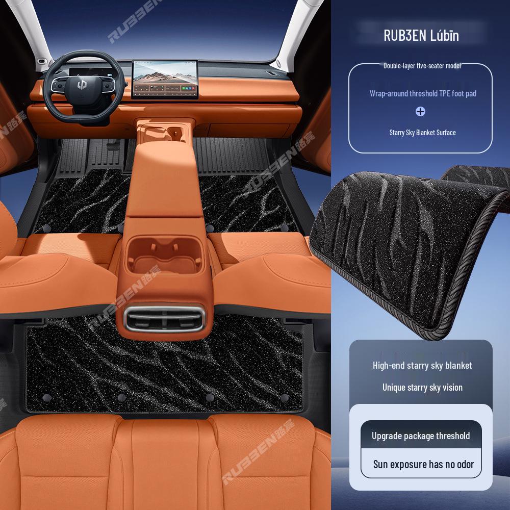 Leapmotor C10/C11/B10 TPE Door Sill and Trunk Foot Pad