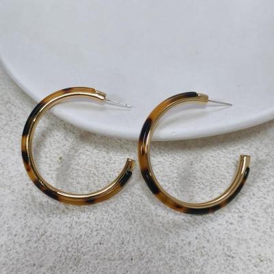 Leopard Print Earrings, Light Luxury Earrings