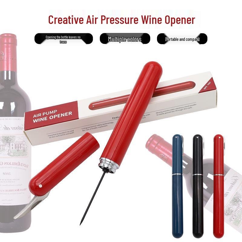 Stainless Steel Pneumatic Wine & Champagne Bottle Opener