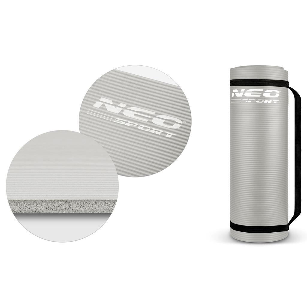 DUŻA MATA DO ĆWICZEŃ JOGI YOGA FITNESS GRUBA 183x60cm