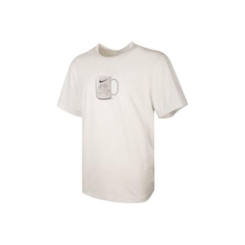 Nike Men s Fashionable, Simple, Comfortable Short-Sleeve T-Shirt in Light Gray L серый