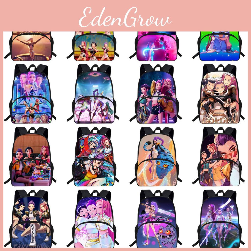 Kpop Demon Hunters Anime Backpack For Kids With Anti Pressure Features And Comfortable Back System For School Days
