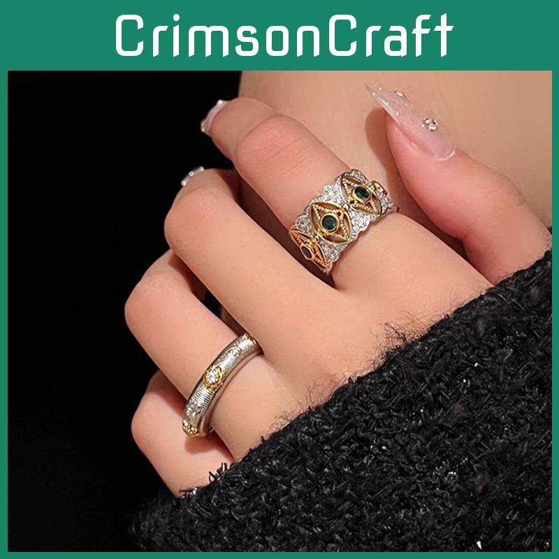 Light Luxury Gold Plated Open Ring Featuring Star Shape For Fashionable Women