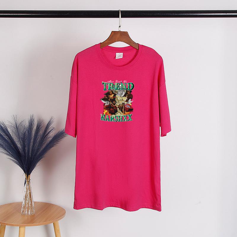 TWINFLAMES Aesthetic Clothing Women's High Quality Printing T-shirt Girl SummerShort Sleeve Tops Tee Clothes