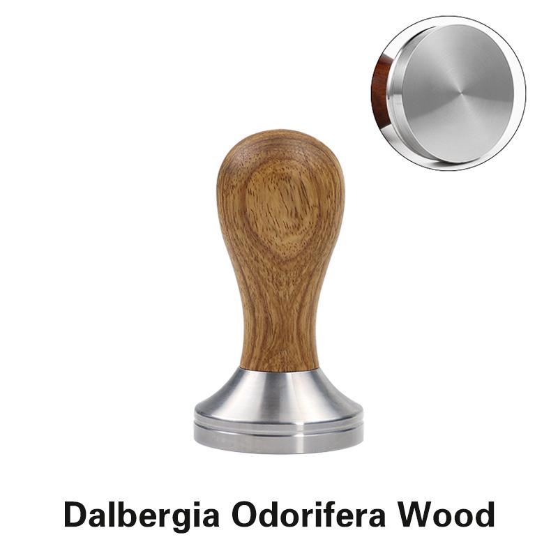 Kaffee-Tamper 51mm 57mm 58.5mm Für Delonghi Breville Lelit Siebträger Edelstahl Espressozubehör Eckige Barista Werkzeuge