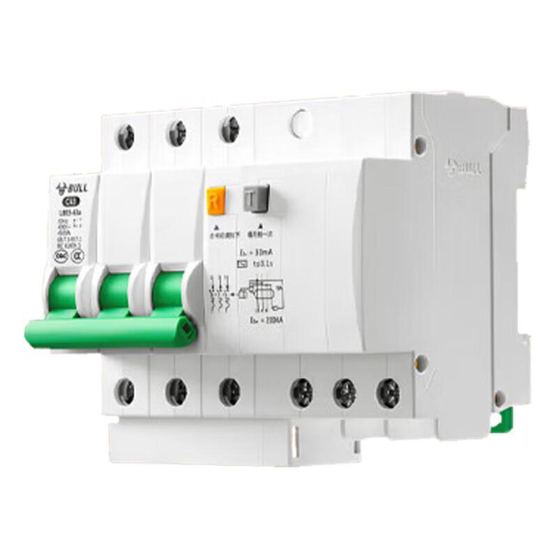 BULL LBE5 Series 400V 3PN Electronic AC Earth Leakage Circuit Breaker