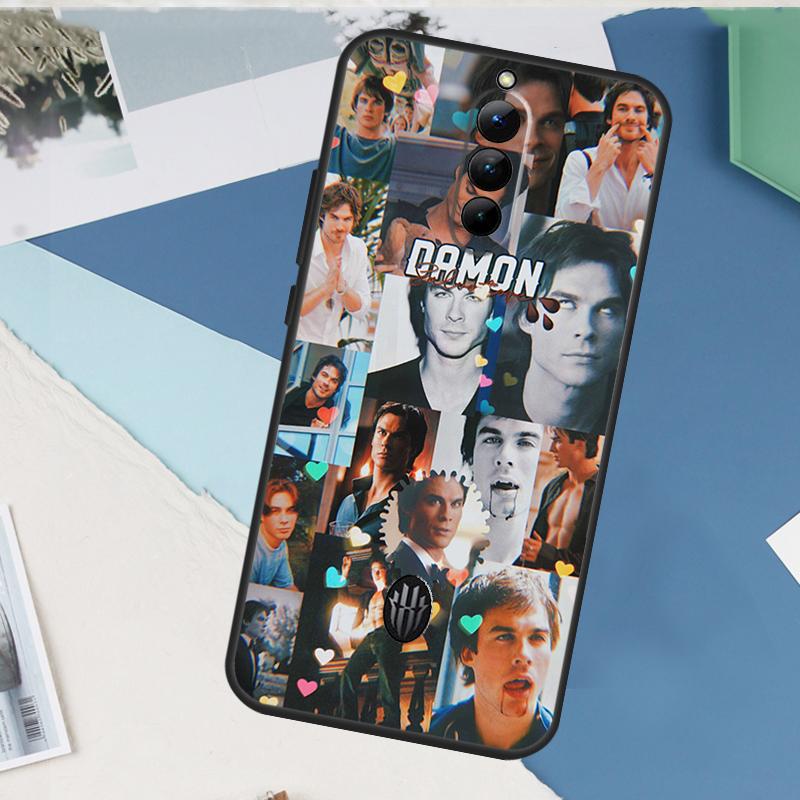 

Damon Salvatore The Vampire Diaries Case For ZTE Nubia Red Magic 10 Air 8 9 8S 9S 10S Pro Plus 6 7 7S RedMagic 11 Pro Plus Cover RedMagic 10 Pro Plus