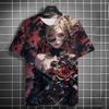Summer Fashion Anime Girl 3D Print T-Shirts Streetwear Men Casual Oversized O-Neck Short Sleeved Tees Tops Clothing