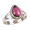 Natural Garnet Gemstone Handmade 925 Solid Sterling Silver Gift Ring S.7 C6f72