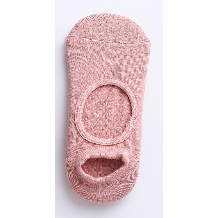 Non-Five-Finger Round Head Halter Yoga Socks Women'S Professional Non-Slip Socks Terry Sports Yoga Supplies And Equipment